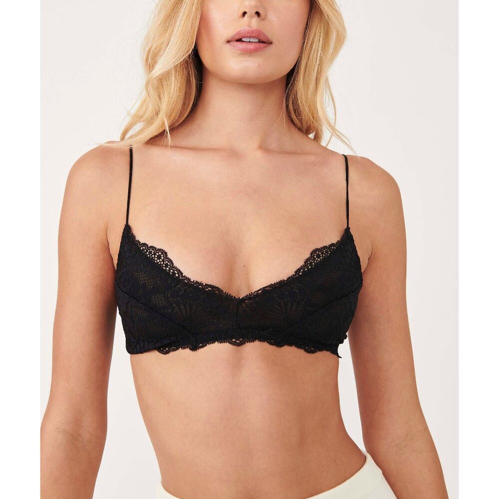 NWOT FREE PEOPLE Maya Multiway Bralette / Black